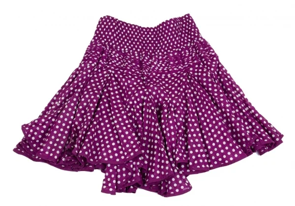 zucca Polka Dot Flare Skirt K-93414_009