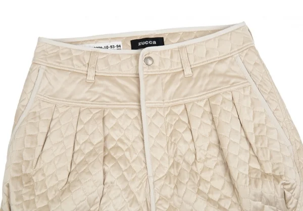 ズッカzucca キルティングショートパンツ ベージュM K-93419_002