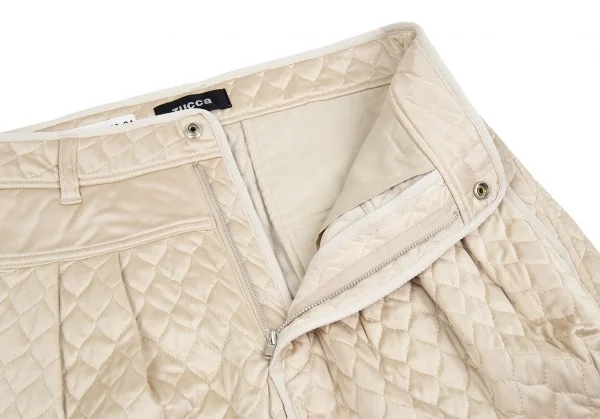 ズッカzucca キルティングショートパンツ ベージュM K-93419_004