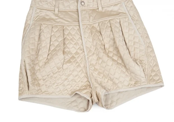 ズッカzucca キルティングショートパンツ ベージュM K-93419_006