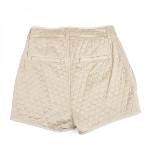 ズッカzucca キルティングショートパンツ ベージュM K-93419_008