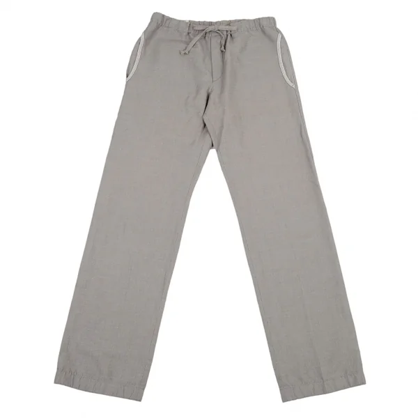 ドリスヴァンノッテンDRIES VAN NOTEN ラミーコットンイージーパンツ グレー44 K-93458_001