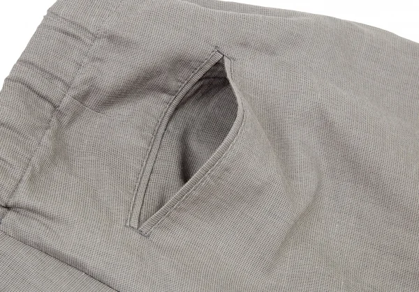 ドリスヴァンノッテンDRIES VAN NOTEN ラミーコットンイージーパンツ グレー44 K-93458_011