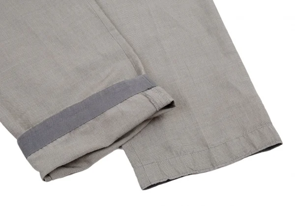 ドリスヴァンノッテンDRIES VAN NOTEN ラミーコットンイージーパンツ グレー44 K-93458_008