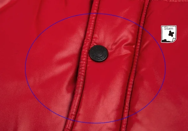 ヒステリックグラマーHYSTERIC GLAMOUR プリマロフトレーシング中綿ジャケット 赤S K-93555_010