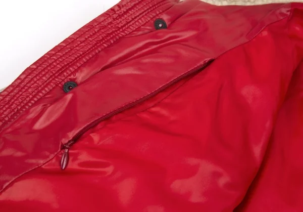 ヒステリックグラマーHYSTERIC GLAMOUR プリマロフトレーシング中綿ジャケット 赤S K-93555_014