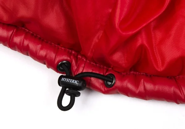 ヒステリックグラマーHYSTERIC GLAMOUR プリマロフトレーシング中綿ジャケット 赤S K-93555_015