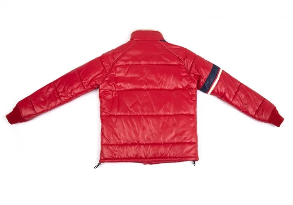 ヒステリックグラマーHYSTERIC GLAMOUR プリマロフトレーシング中綿ジャケット 赤S K-93555_016