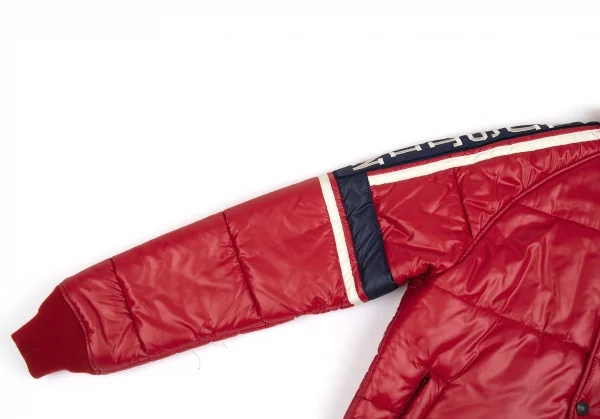 ヒステリックグラマーHYSTERIC GLAMOUR プリマロフトレーシング中綿ジャケット 赤S K-93555_006