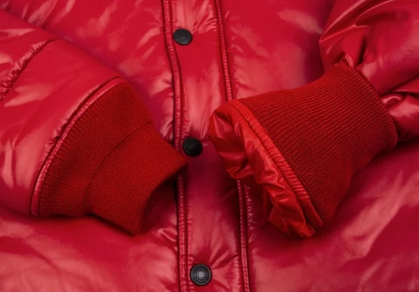 ヒステリックグラマーHYSTERIC GLAMOUR プリマロフトレーシング中綿ジャケット 赤S K-93555_008