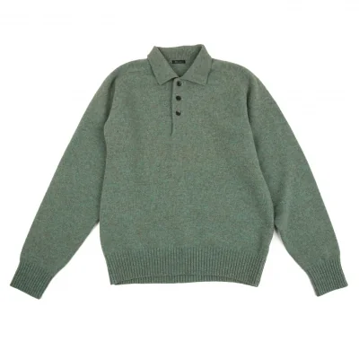 ワイズフォーメンY's for men ウールポロネックニット