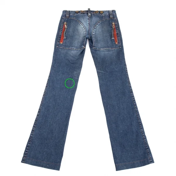 ディースクエアードDSQUARED2 ポケットデザインデニムパンツ インディゴ38 K-93596_010