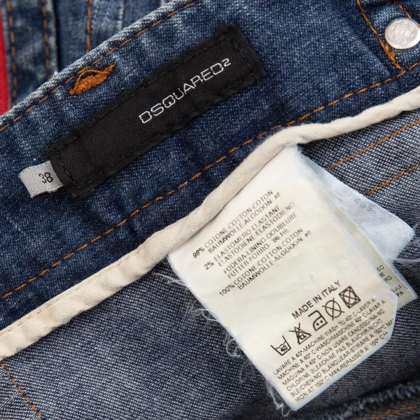 ディースクエアードDSQUARED2 ポケットデザインデニムパンツ インディゴ38 K-93596_015