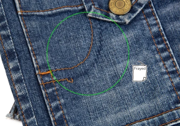 ディースクエアードDSQUARED2 ポケットデザインデニムパンツ インディゴ38 K-93596_003