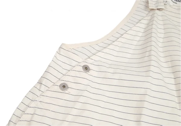 ジュンヤワタナベ コムデギャルソンJUNYA WATANABE COMME des GARCONS コットンヘンプボーダーサロペット オフS K-93603_010