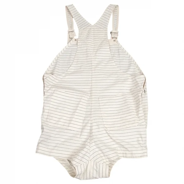 ジュンヤワタナベ コムデギャルソンJUNYA WATANABE COMME des GARCONS コットンヘンプボーダーサロペット オフS K-93603_012