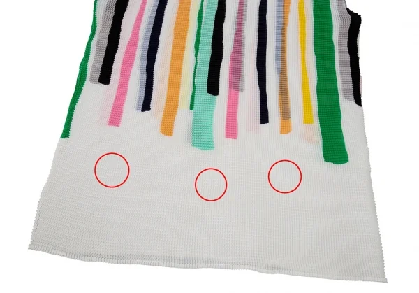 イッセイミヤケミーISSEY MIYAKE me 手書きストライププリントブロック