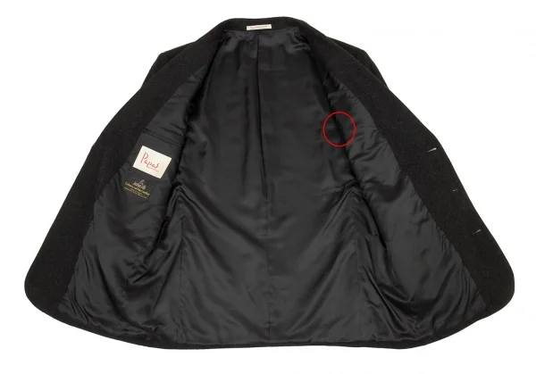 Papas Herringbone Cashmere Camel Jacket K-93798_010