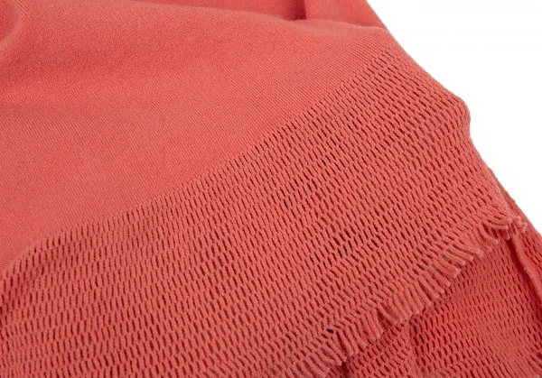 イッセイミヤケ フェットISSEY MIYAKE FETE A-POC INSIDE カッティングメッシュカットソー ピンク2 K-93830_012