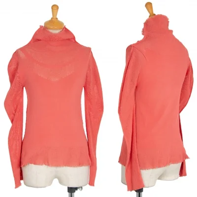 イッセイミヤケ フェットISSEY MIYAKE FETE A-POC INSIDE カッティングメッシュカットソー