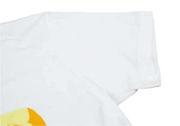 コムデギャルソン オムプリュスCOMME des GARCONS HOMME PLUS フラワープリントTシャツ 白M K-93849_004