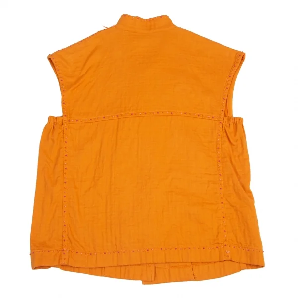 ISSEY MIYAKE Decorative Stitch Design Vest K-93884_013