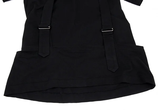 コムデギャルソン オムプリュスCOMME des GARCONS HOMME PLUS ベルトサスペンダーデザインTシャツ 黒L K-93908_005