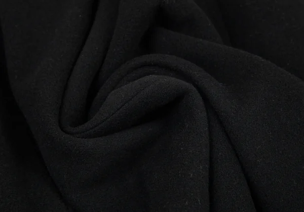 コムコム コムデギャルソンCOMME des GARCONS ウールタックフレアダッフルコート 黒S K-94049_016