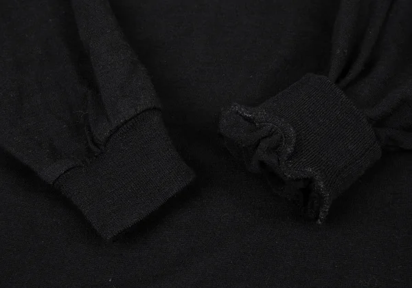 ジャンニヴェルサーチGIANNI VERSACE ウールハイネックニットソー 黒46 K-94067_006