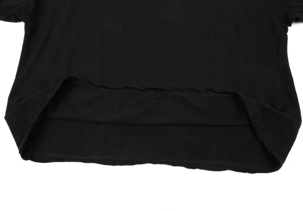 ジャンニヴェルサーチGIANNI VERSACE ウールハイネックニットソー 黒46 K-94067_008