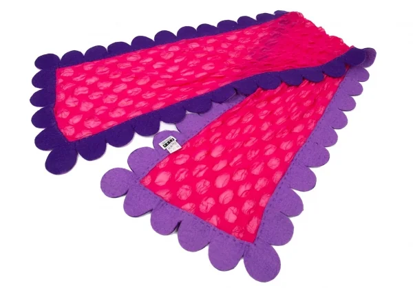 ISSEY MIYAKE FETE Felt Dot See-through Stole K-94112_002