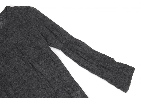 Y's Hem Switching Long Knit Sweater K-94159_004
