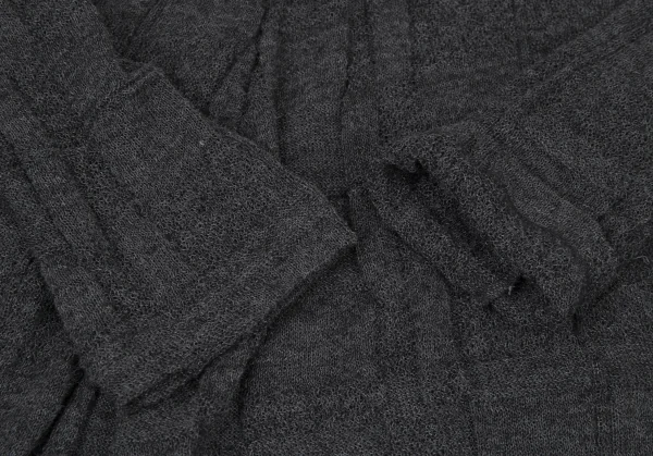 Y's Hem Switching Long Knit Sweater K-94159_005