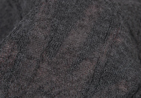 Y's Hem Switching Long Knit Sweater K-94159_009