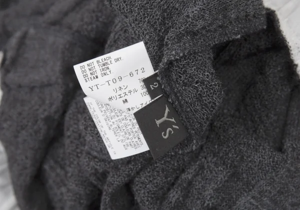 Y's Hem Switching Long Knit Sweater K-94159_013
