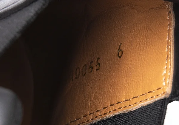 ルイヴィトンLouis Vuitton スクエアトゥサイドゴアチャッカーブーツ 黒6(25位) K-94203_012