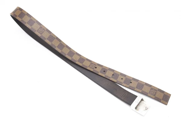 ルイヴィトンLouis Vuitton ダミエ エベヌ サンチュール ベルト 茶85 K-94221_005