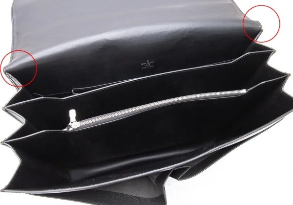 ルイヴィトンLouis Vuitton タイガ カザン ビジネスバッグ M80043 黒 K-94229_012