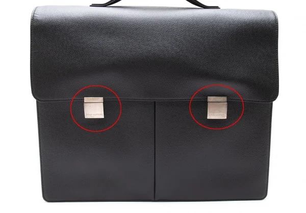 ルイヴィトンLouis Vuitton タイガ カザン ビジネスバッグ M80043 黒 K-94229_002