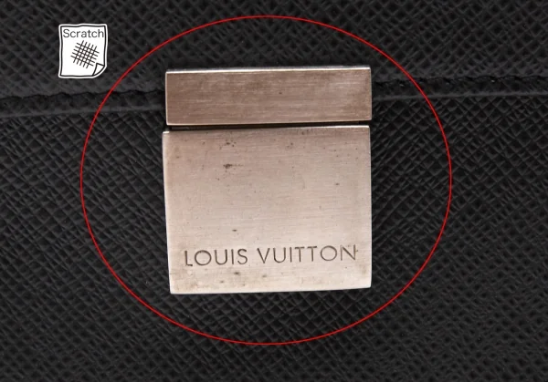 ルイヴィトンLouis Vuitton タイガ カザン ビジネスバッグ M80043 黒 K-94229_003