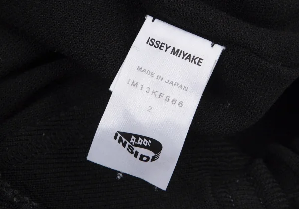イッセイミヤケISSEY MIYAKE A-POC INSIDE カッティングショートパンツ 黒2 K-94242_011