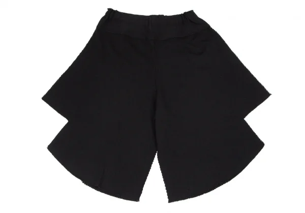 イッセイミヤケISSEY MIYAKE A-POC INSIDE カッティングショートパンツ 黒2 K-94242_002