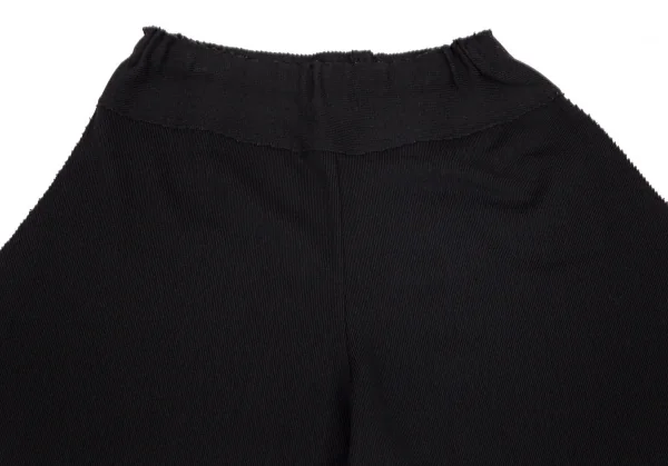 イッセイミヤケISSEY MIYAKE A-POC INSIDE カッティングショートパンツ 黒2 K-94242_003