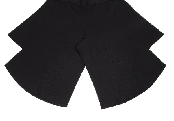 イッセイミヤケISSEY MIYAKE A-POC INSIDE カッティングショートパンツ 黒2 K-94242_005