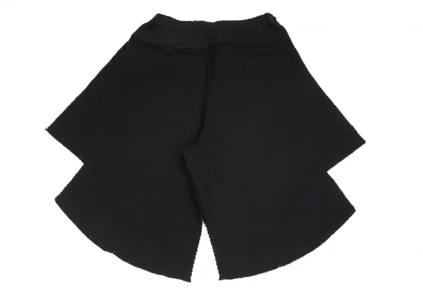 イッセイミヤケISSEY MIYAKE A-POC INSIDE カッティングショートパンツ 黒2 K-94242_008