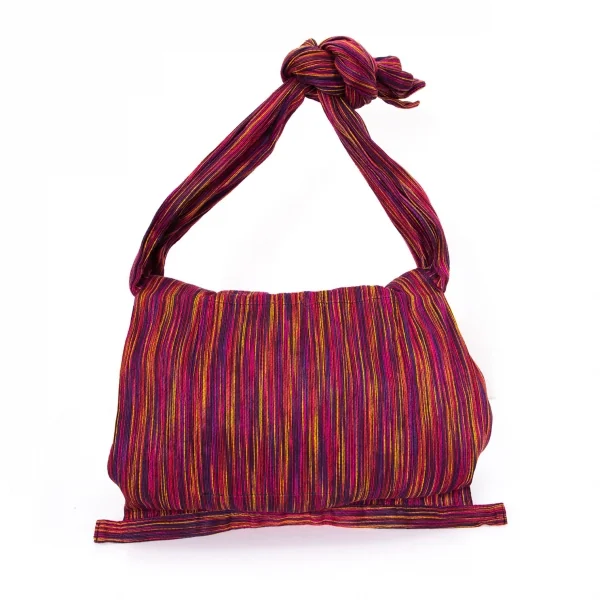 イッセイミヤケISSEY MIYAKE レインボーストライプショルダーバッグ マルチ K-94326_004