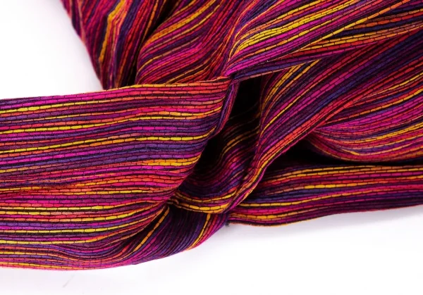 イッセイミヤケISSEY MIYAKE レインボーストライプショルダーバッグ マルチ K-94326_008