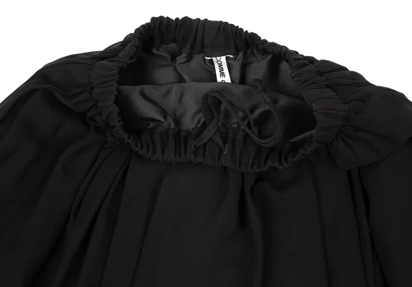 COMME des GARCONS Pleats See-through Layered Skirt K-94393_005