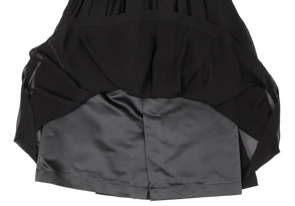 COMME des GARCONS Pleats See-through Layered Skirt K-94393_009