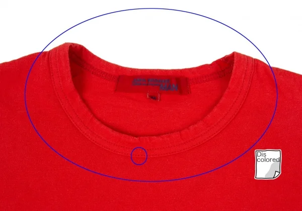 ジュンヤワタナベマン コムデギャルソンJUNYA WATANABE MAN COMME des GARCONSメッセージプリントレゲェTシャツ 赤M K-94469_005